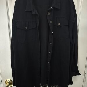 Black Jean Jacket
